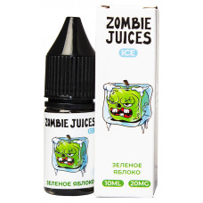 Жидкость Zombie Juces Ice Salt 10 мл Зеленое Яблоко 20 мг/мл