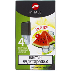 Картриджи inHALE 4 шт Lush Ice 0.75 мл (совместимы с JUUL)