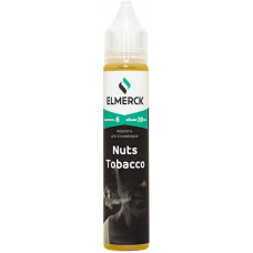 Жидкость ELMerck 30 мл Nuts Tobacco 6 мг/мл МАРКИРОВКА